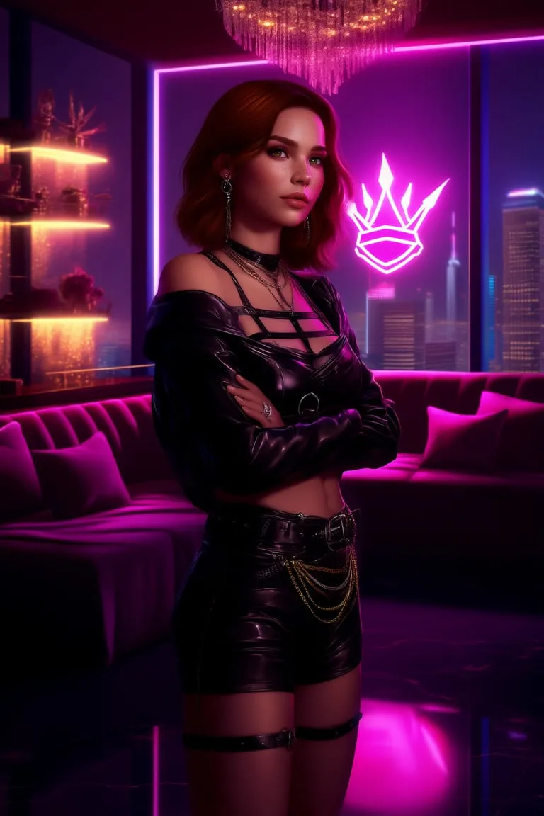 Mara Quinn in an editorial look