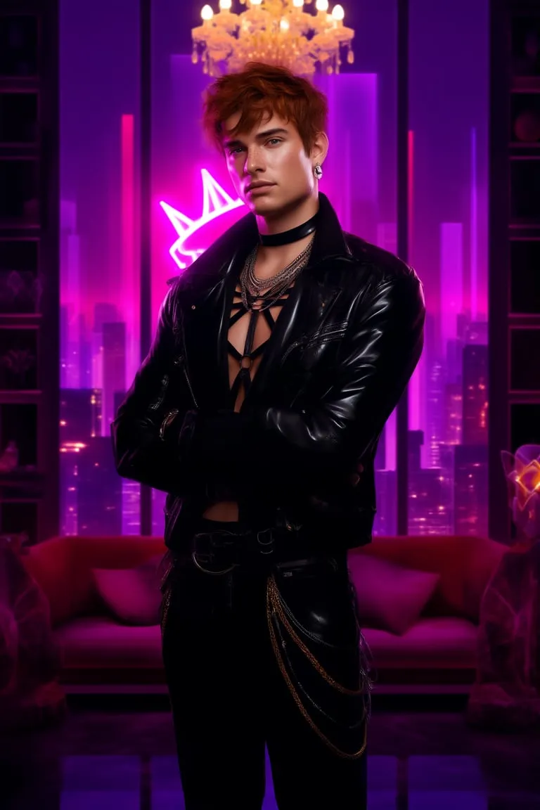 Marek Quill in an editorial look